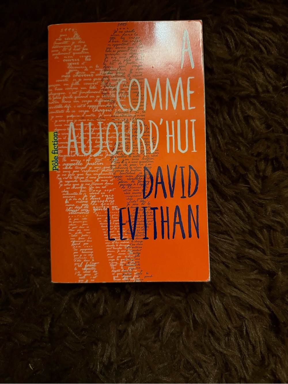'À Comme Aujourd'hui' -Paperback